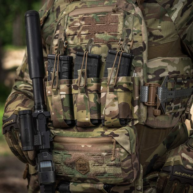 M-Tac плитоноска Cuirass Tiger FAST Elite (розмір плити L) Multicam