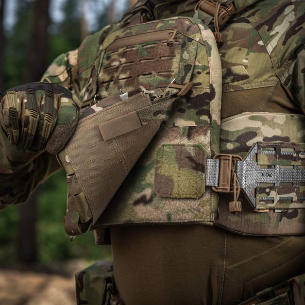 M-Tac плитоноска Cuirass Tiger FAST Elite (розмір плити L) Multicam