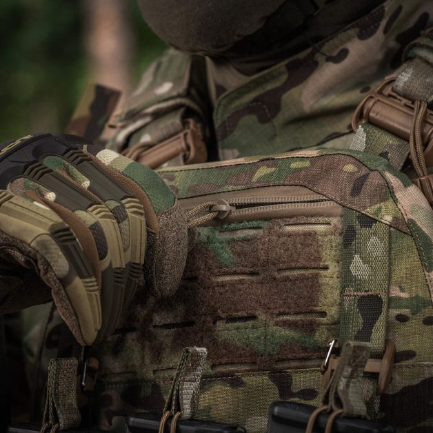 M-Tac плитоноска Cuirass Tiger FAST Elite (розмір плити L) Multicam