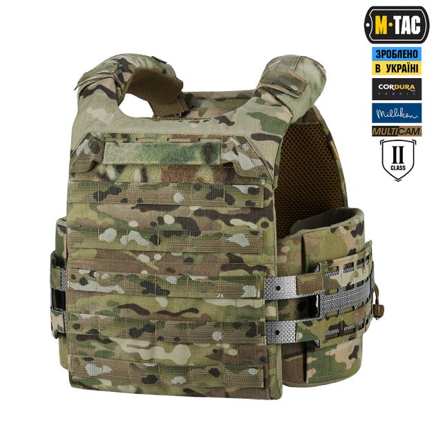 M-Tac плитоноска Cuirass Tiger Elite 2 класс защиты (размер плиты L) Multicam