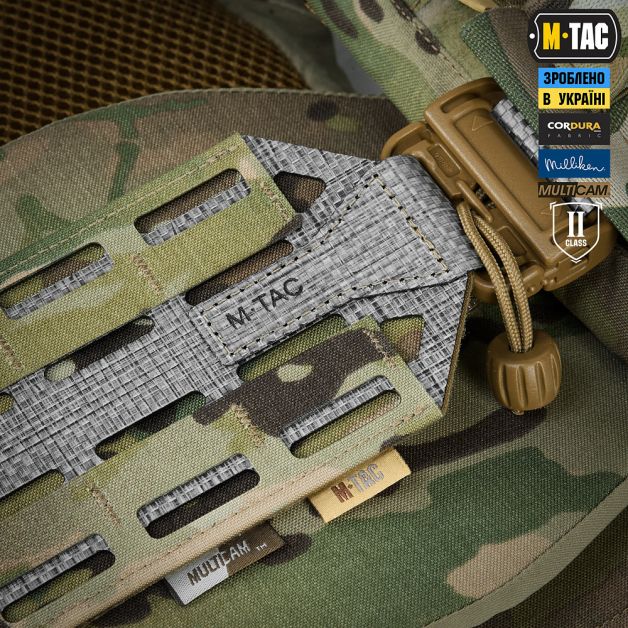 M-Tac плитоноска Cuirass Tiger Elite 2 класс защиты (размер плиты L) Multicam