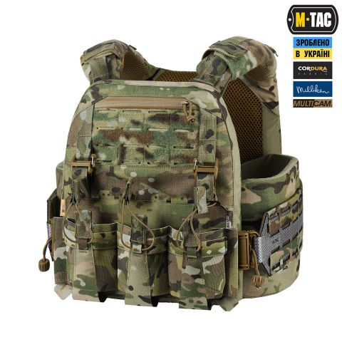 M-Tac плитоноска Cuirass Tiger Elite (розмір плити L) Multicam
