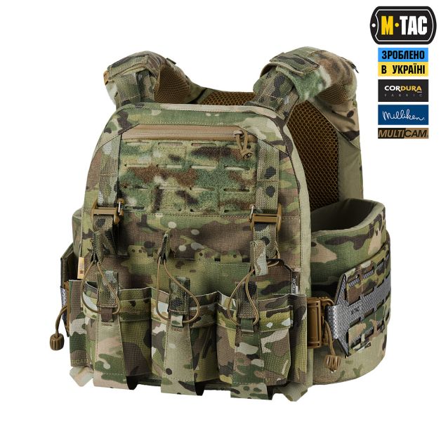 M-Tac плитоноска Cuirass Tiger Elite (розмір плити L) Multicam
