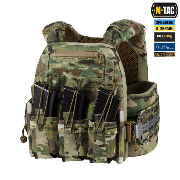 M-Tac плитоноска Cuirass Tiger Elite (розмір плити L) Multicam