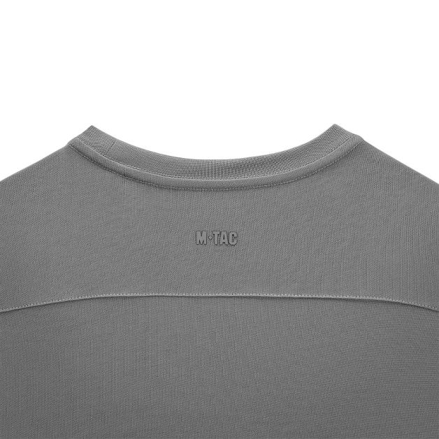 Phantom Project/M-Tac футболка Long Zipper combo Cotton Nylon Light Grey