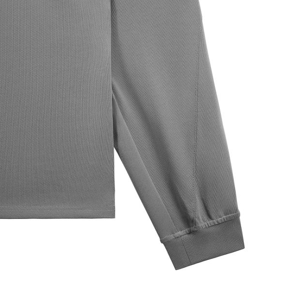 Phantom Project/M-Tac футболка Long Zipper combo Cotton Nylon Light Grey