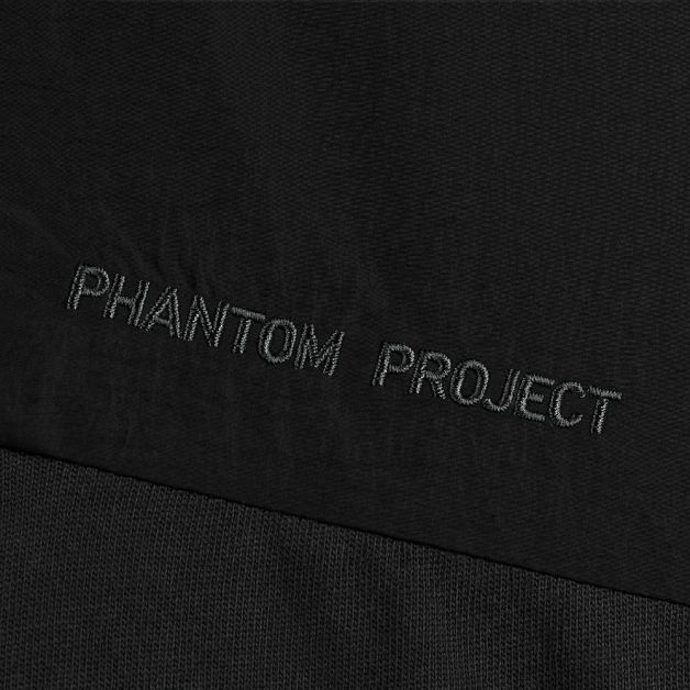 Phantom Project/M-Tac футболка Long Zipper combo Cotton Nylon Black