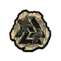 Нашивка Valknut ravens PVC