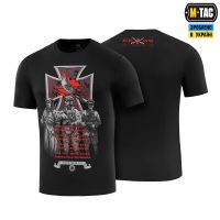 M-Tac футболка Лицарський хрест front Black