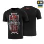M-Tac футболка Лицарський хрест front Black