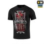 M-Tac футболка Лицарський хрест front Black