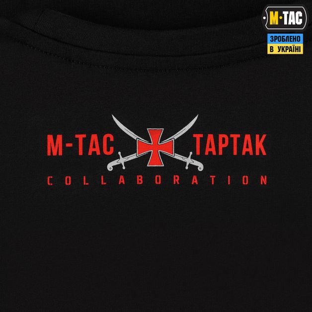 M-Tac футболка Лицарський хрест front Black