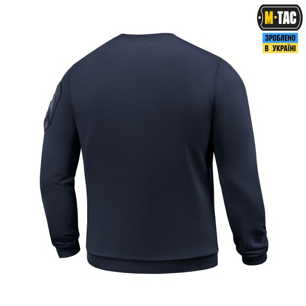 M-Tac свитшот Nylon Pocket Cotton Hard Indigo Blue