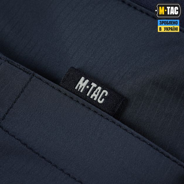 M-Tac свитшот Nylon Pocket Cotton Hard Indigo Blue