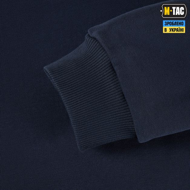 M-Tac свитшот Nylon Pocket Cotton Hard Indigo Blue