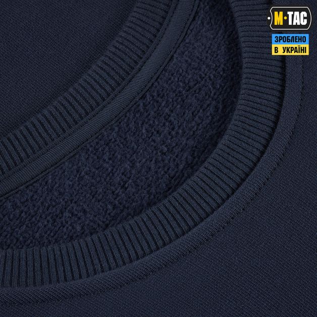 M-Tac свитшот Nylon Pocket Cotton Hard Indigo Blue