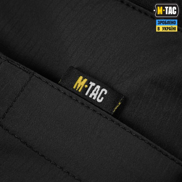 M-Tac свитшот Nylon Pocket Cotton Hard Black