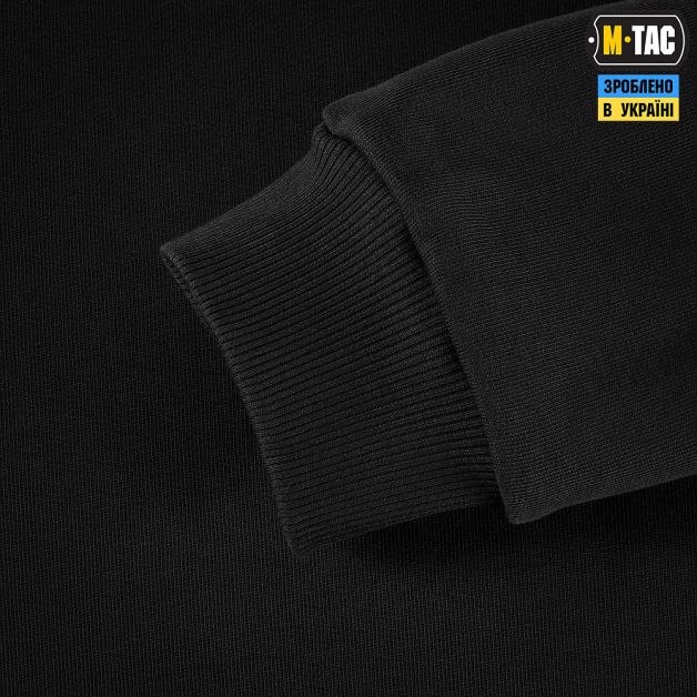 M-Tac свитшот Nylon Pocket Cotton Hard Black