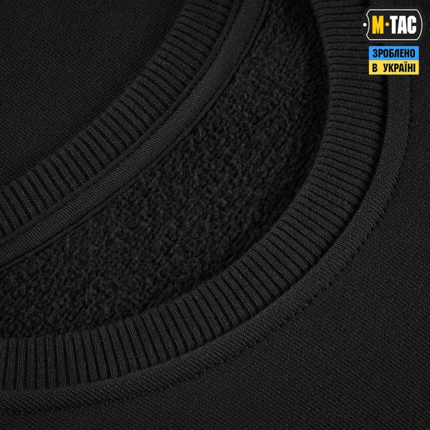 M-Tac свитшот Nylon Pocket Cotton Hard Black