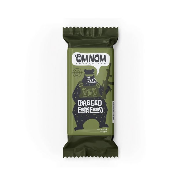 OMNOM Батончик енергетичний заряджене еспресо