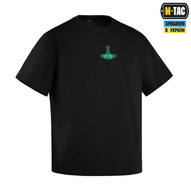 M-Tac футболка Ragnarok Night Vision Cotton Hard Black