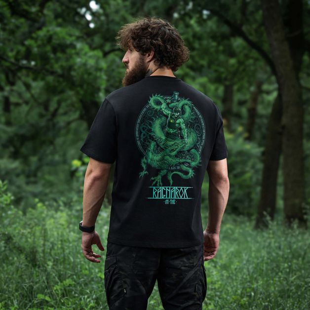 M-Tac футболка Ragnarok Night Vision Cotton Hard Black