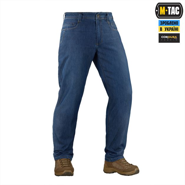 M-Tac джинсы Tactical Cordura Summer Dark denim