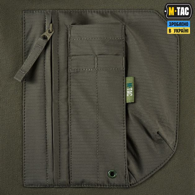 M-Tac світшот Nylon Pocket Cotton Hard Ranger Green