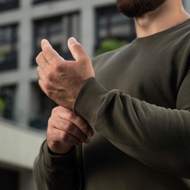 M-Tac світшот Nylon Pocket Cotton Hard Ranger Green