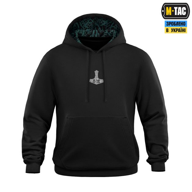 M-Tac кофта Hoodie Ragnarok Cotton Hard Black