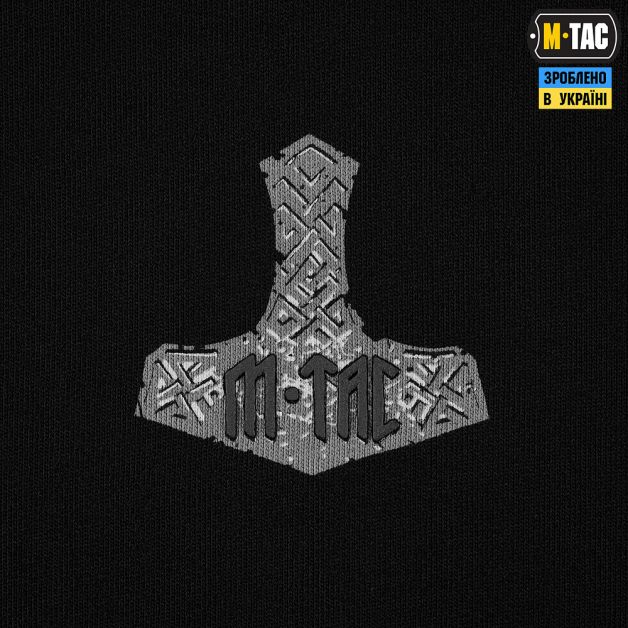 M-Tac кофта Hoodie Ragnarok Cotton Hard Black