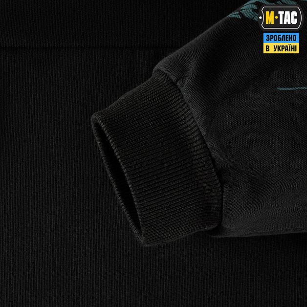 M-Tac кофта Hoodie Two samurai Oversize Cotton Hard Black
