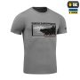 M-Tac футболка Чорні Запорожці Light Grey