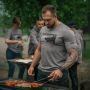 M-Tac футболка Чорні Запорожці Light Grey