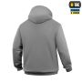 M-Tac кофта Hoodie Чорні Запорожці Cotton Hard Light Grey
