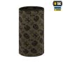 M-Tac шарф-труба микрофлис Drone Pattern Dark Olive