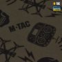 M-Tac шарф-труба микрофлис Drone Pattern Dark Olive