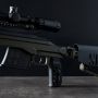 Крук Ручка пистолетная AR Black (9AR082)