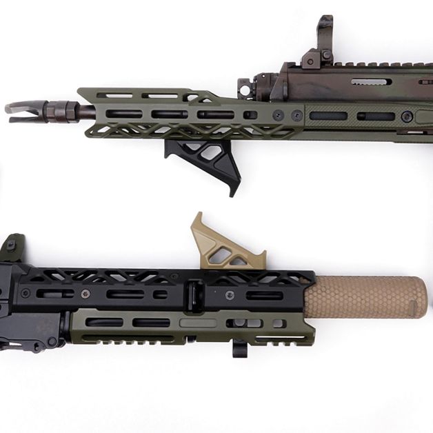 Крук Ручка перенесення вогню середня кутова із кріпленням M-Lok OD Greenn (9045)
