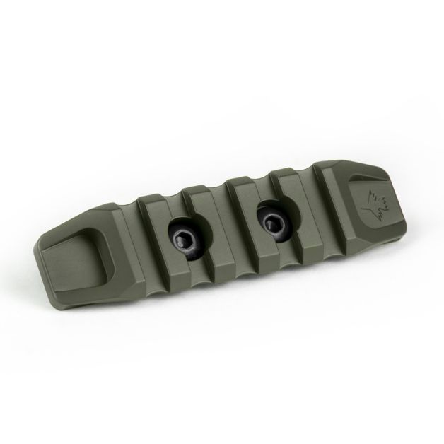 Крук Рейка Пікатінні на 5 слотів із кріпленням стандарту  M-Lok OD Green (9021)