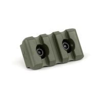 Крук Рейка Пікатінні на 3 слоти із кріпленням стандарту  M-Lok OD Green (9012)