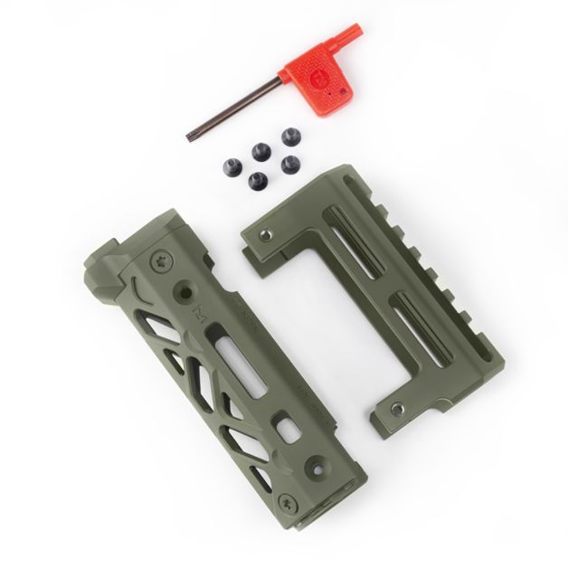 Крук RIS цевье для АКС-74У CERAKOTE OD Green (1U043)
