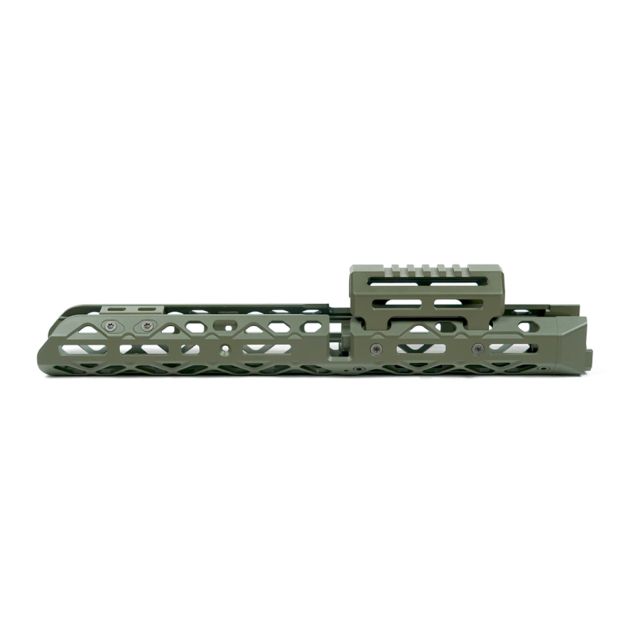Крук цевье для АК длинное с креплением M-Lok и коротким мостом OD Green (1U004A)