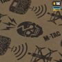 M-Tac шарф-труба микрофлис Drone Pattern Tan