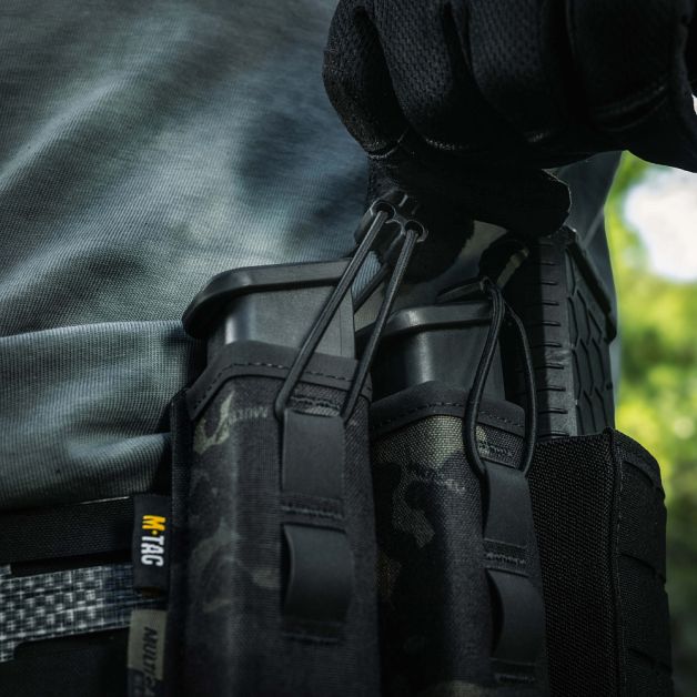 M-Tac подсумок для пистолетного магазина/мультитула Elite Gen.ІІ Multicam Black
