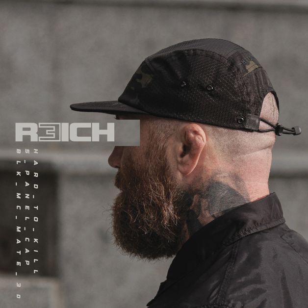 R3ICH бейсболка 5-панельная mate 3D Multicam Black