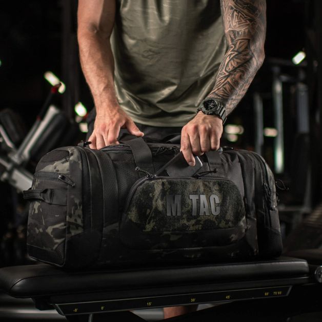 M-Tac сумка-баул Sport 45л Elite Multicam Black