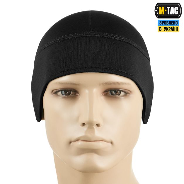 M-Tac шапка-подшлемник Gen.II микрофлис рип-стоп Black