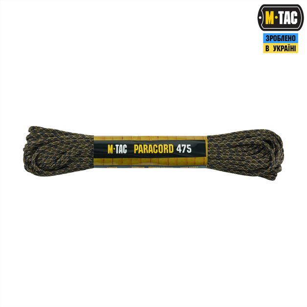 M-Tac паракорд 475 15m Tiger Stripe