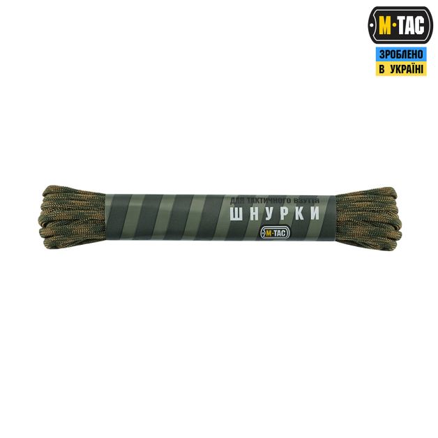 M-Tac шнурки Mil-Spec Nylon Coyote/Ranger Green